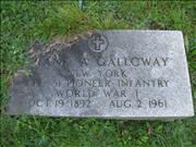 Galloway, Frank A